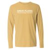 6014 Garment Dyed Heavyweight Ringspun Long Sleeve T-Shirt Thumbnail